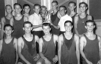 Jim Caudle Head Coach 1962 15 & Under Dade County Basketball Champions