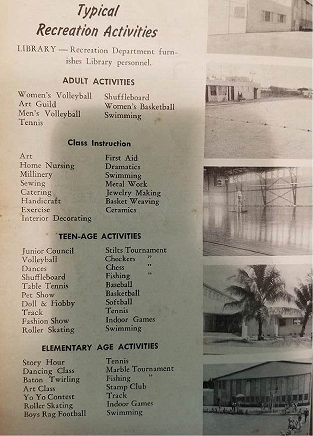 1401 Westward Dr Rec Center 1956 Activities Program