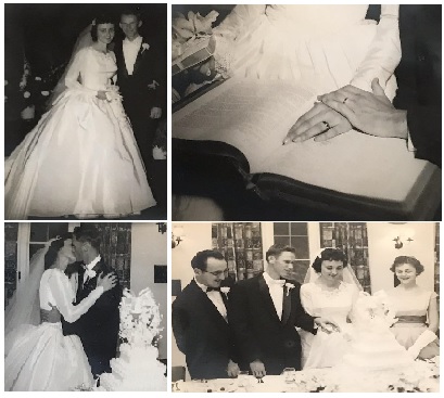 Jim's & Judi's wedding collage